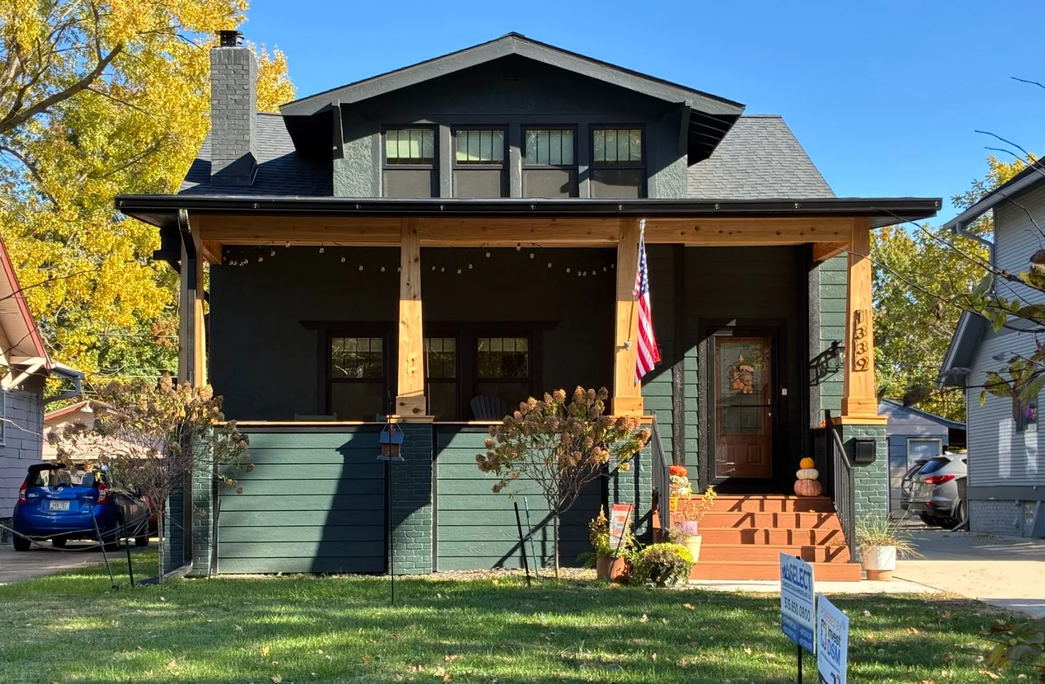 Completed - Porch Des Moines Iowa